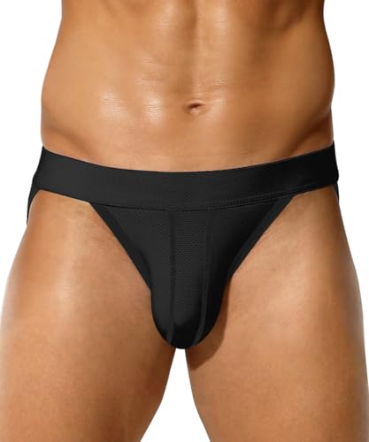 Mens Briefs Mesh Men's Underwear Low Rise Waist Sexy Sports Underwear