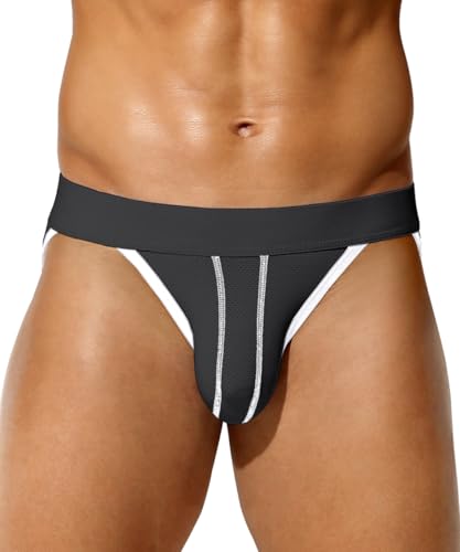 Mens Briefs Mesh Men's Underwear Low Rise Waist Sexy Sports Underwear