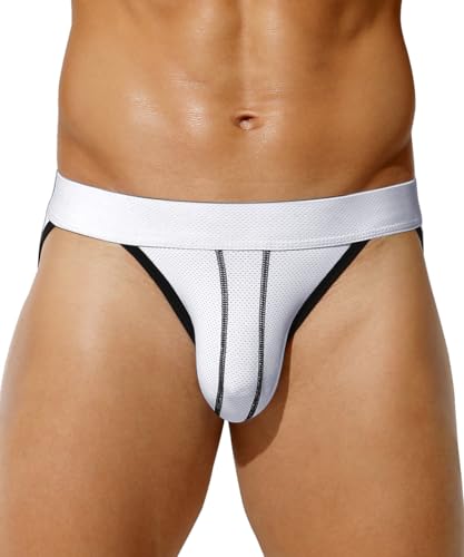 Mens Briefs Mesh Men's Underwear Low Rise Waist Sexy Sports Underwear