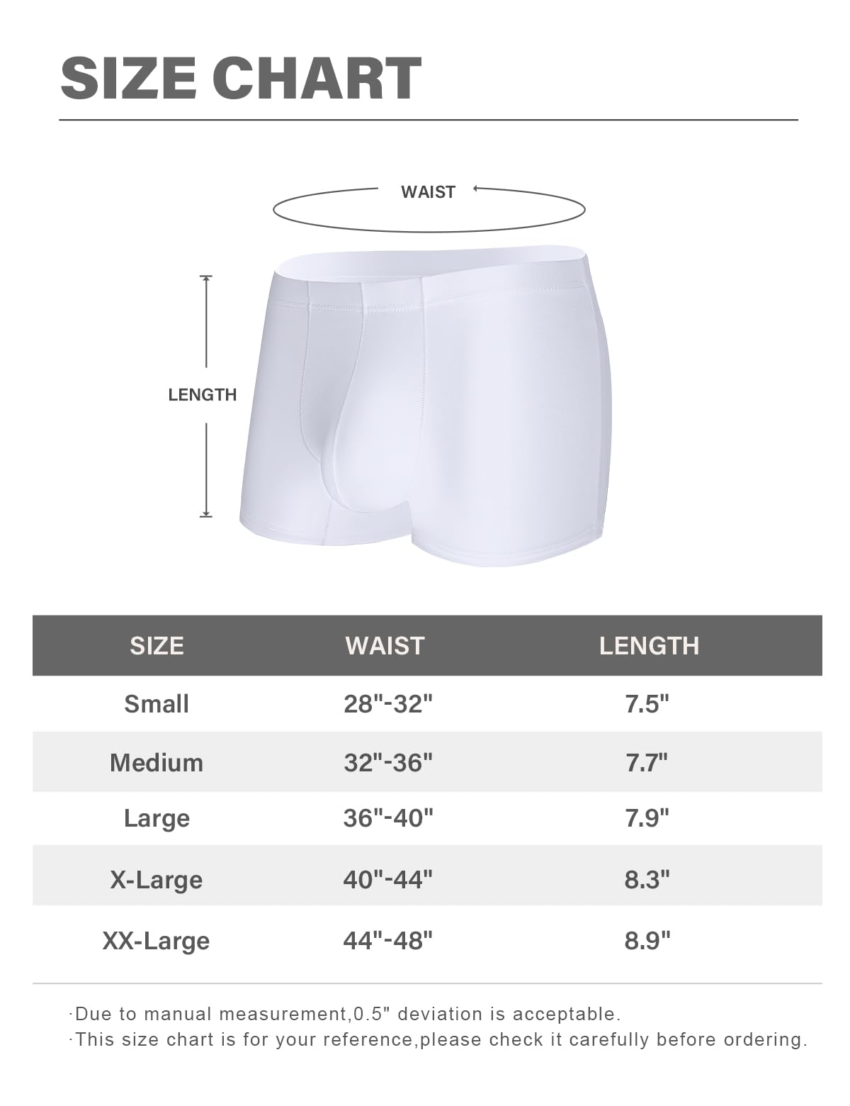 Men's Sexy Silky Trunks Underwear Boxer Briefs