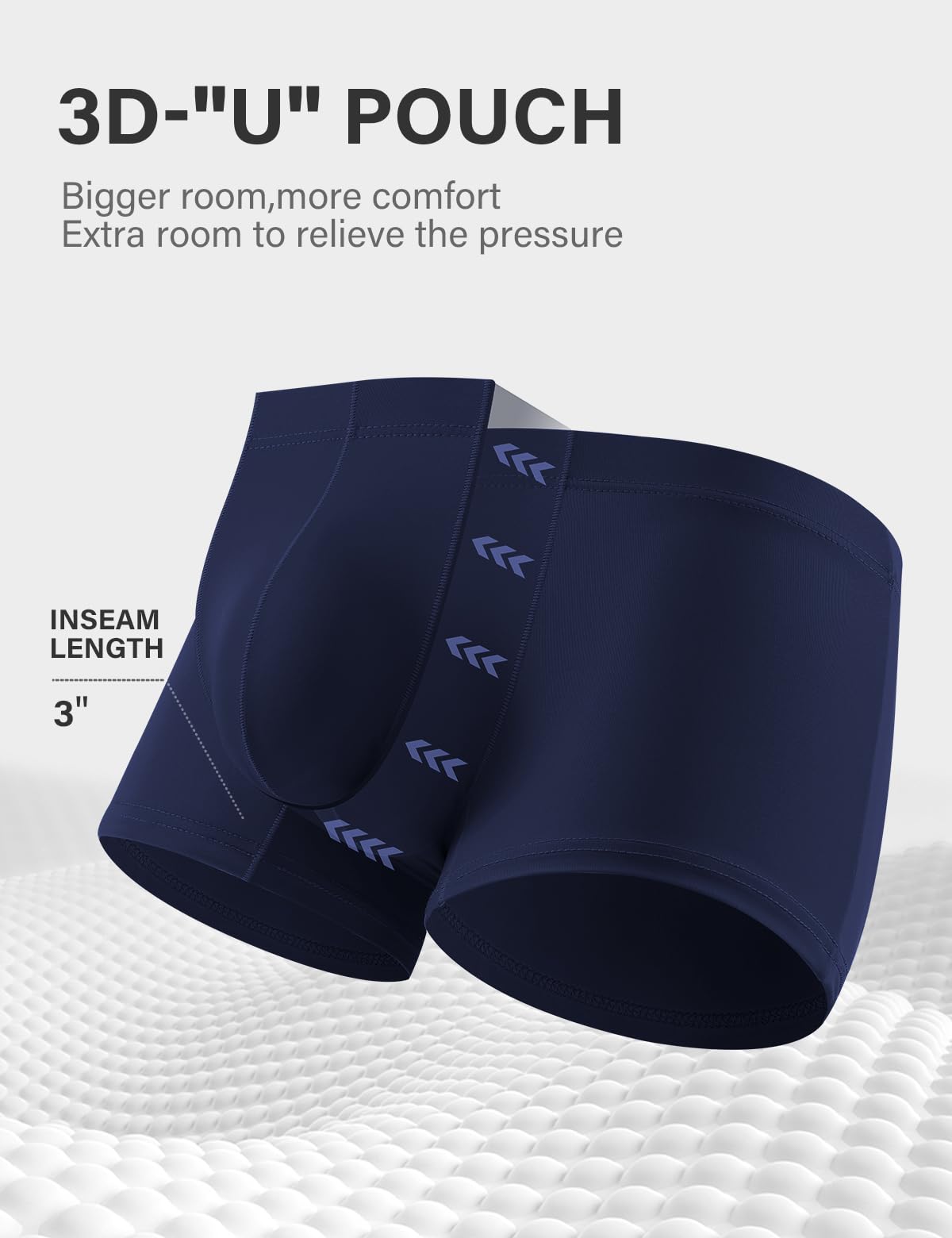 Men's Sexy Silky Trunks Underwear Boxer Briefs