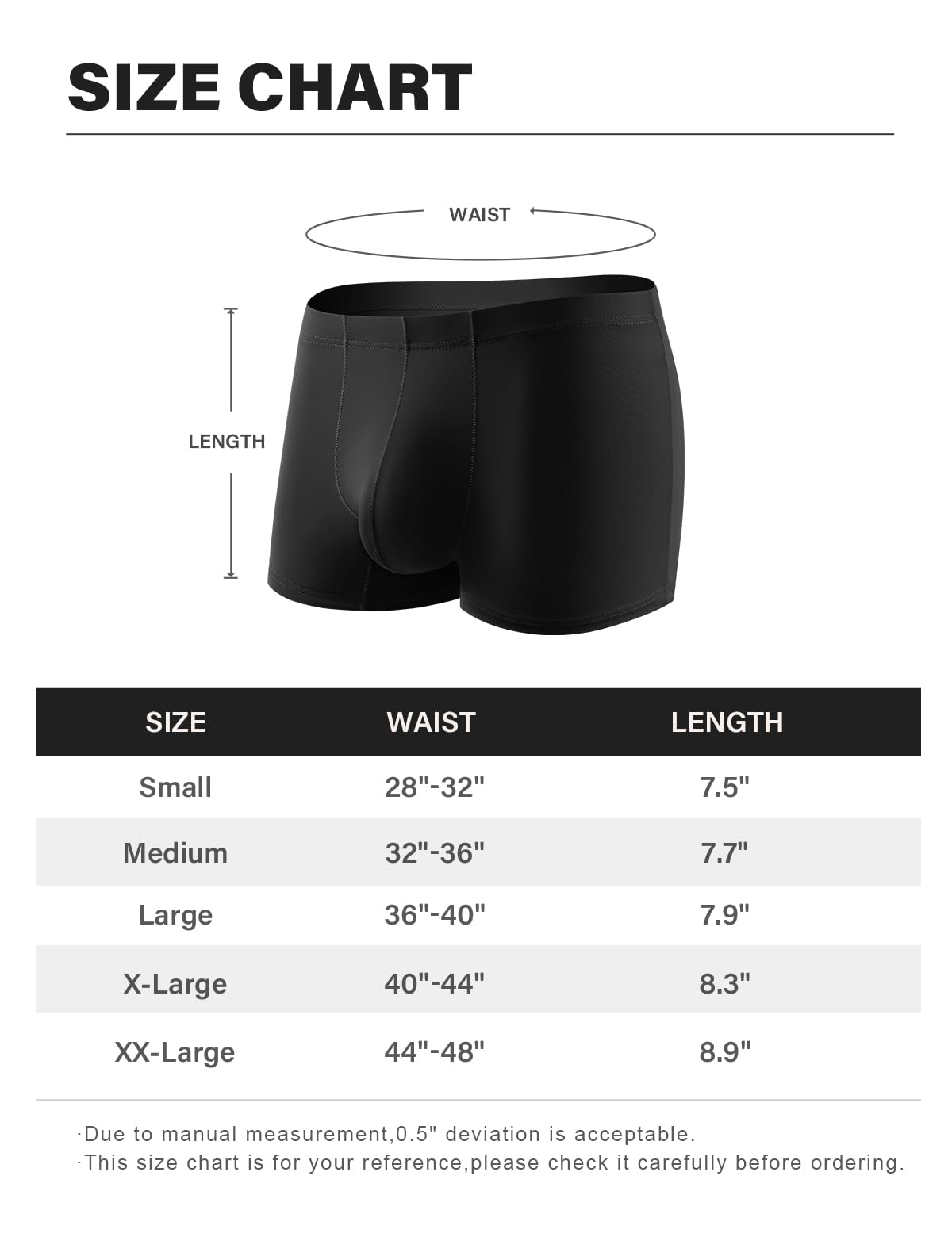 Men's Sexy Silky Trunks Underwear Boxer Briefs