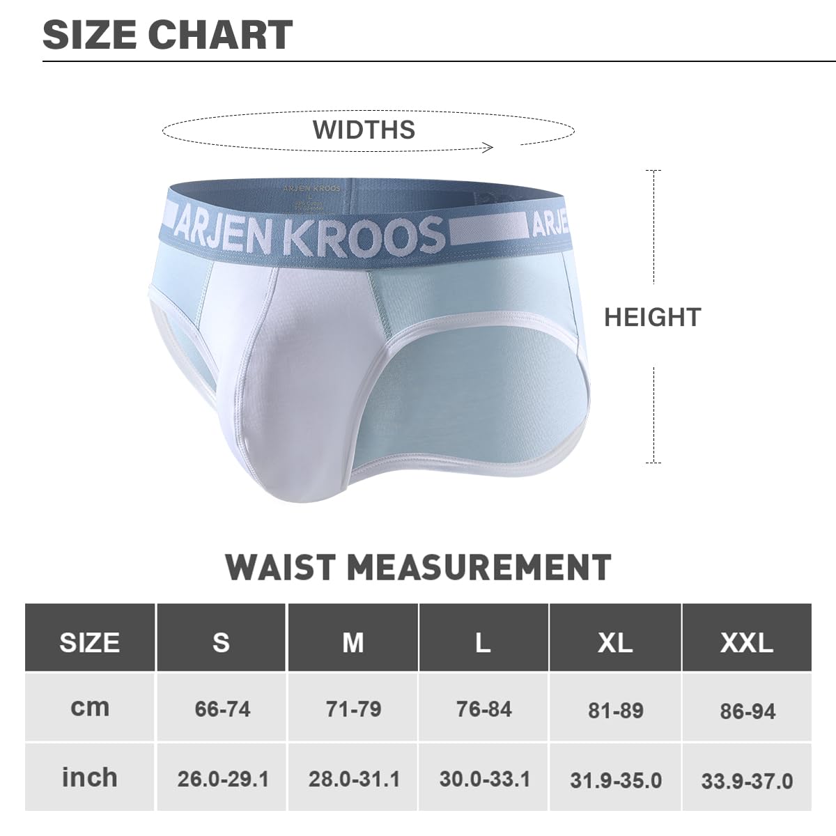 Men's Sexy Boxer Briefs Underwear Breathable Cotton Athletic Supporter