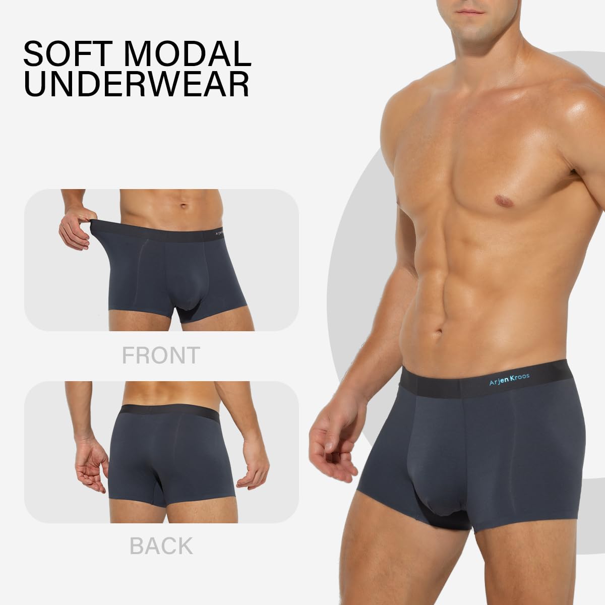 Herren seidige Boxershorts Unterhose