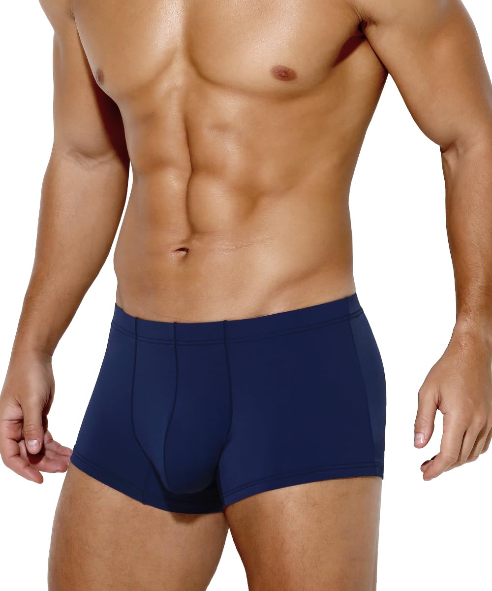Men's Sexy Silky Trunks Underwear Boxer Briefs