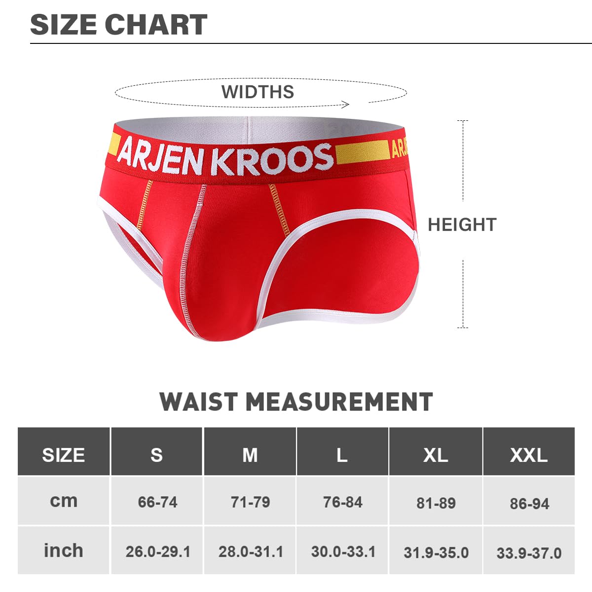 Men's Sexy Boxer Briefs Underwear Breathable Cotton Athletic Supporter
