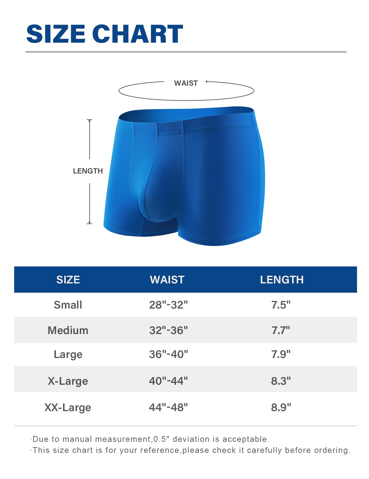Men's Sexy Silky Trunks Underwear Boxer Briefs