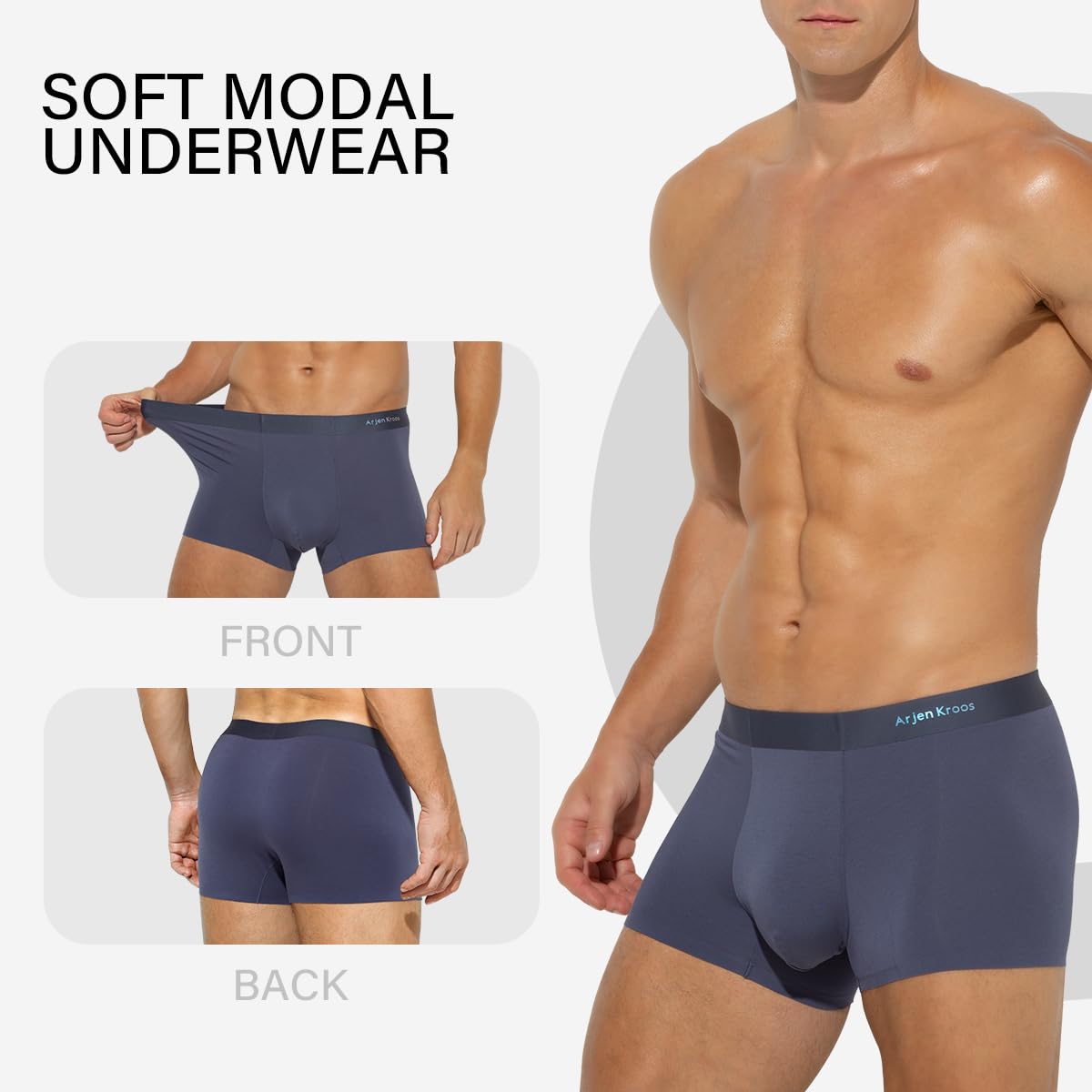 Herren seidige Boxershorts Unterhose