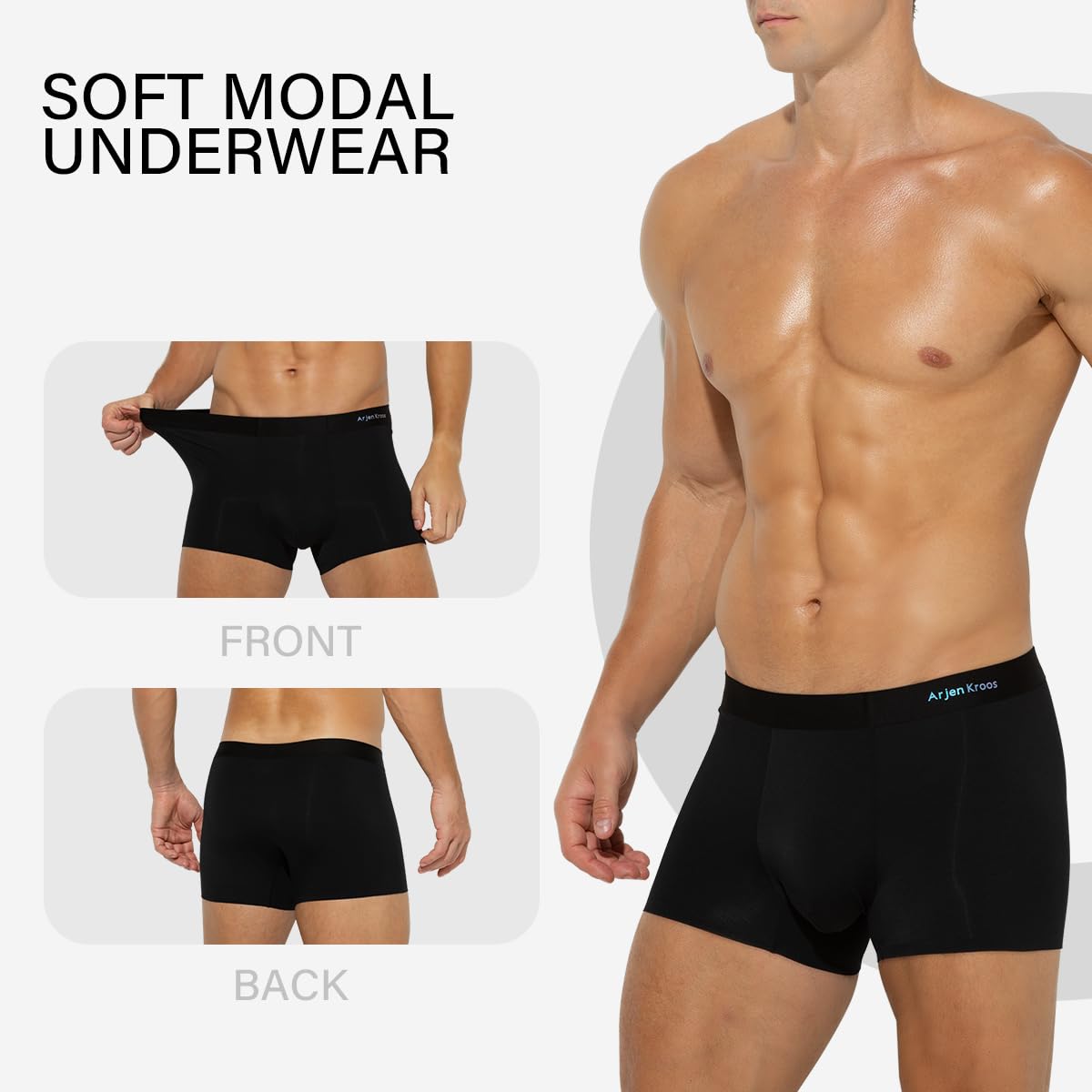 Herren seidige Boxershorts Unterhose