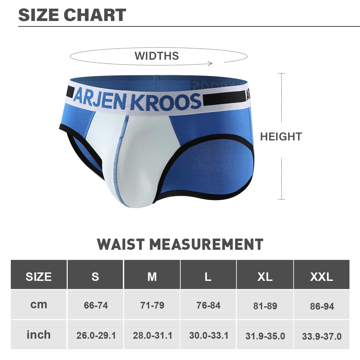 Men's Sexy Boxer Briefs Underwear Breathable Cotton Athletic Supporter