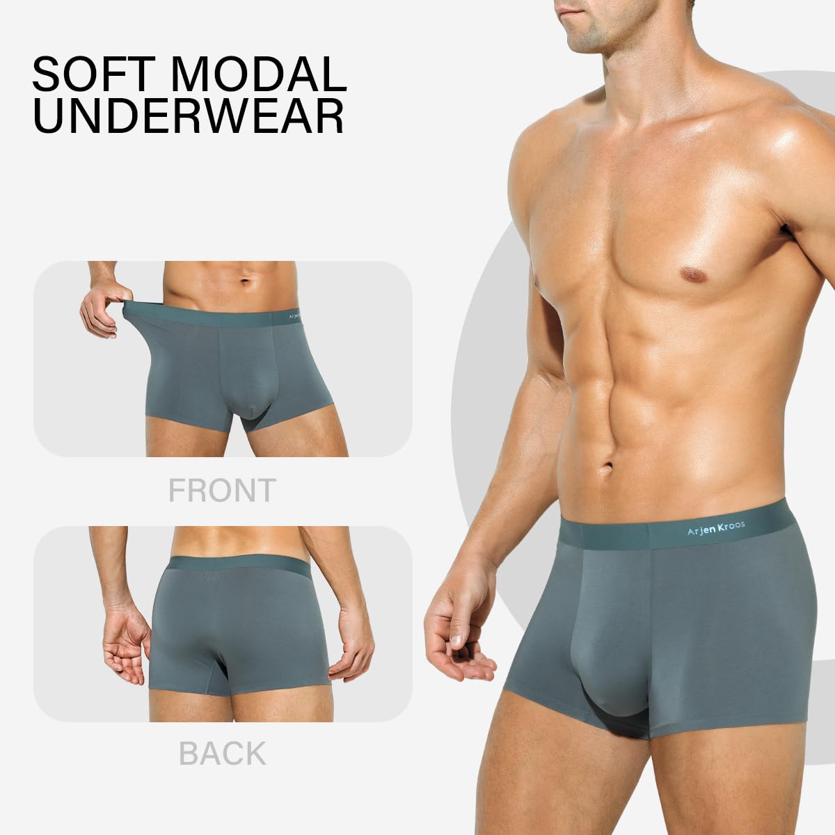 Herren seidige Boxershorts Unterhose