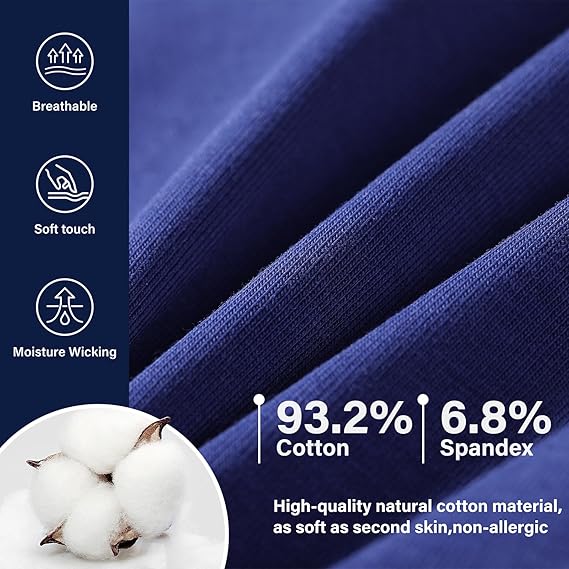 Men's Valentines Funny Novelty Underwear Trunks Sexy Cotton Boxer Briefs for Men