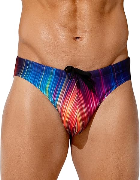 Mens Sexy Swim Briefs Swimsuit with Drawstring Mens Sexy Swim Briefs Swimsuit with Drawstring