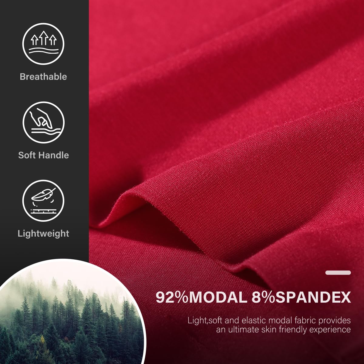 Herren seidige Boxershorts Unterhose