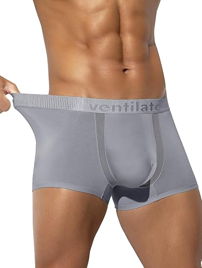 Boxer Briefs Quick Dry Trunks Breathable U-Pouch Underpants