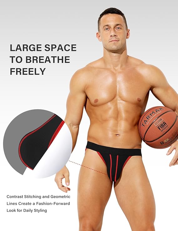 Mens Briefs Mesh Men's Underwear Low Rise Waist Sexy Sports Underwear