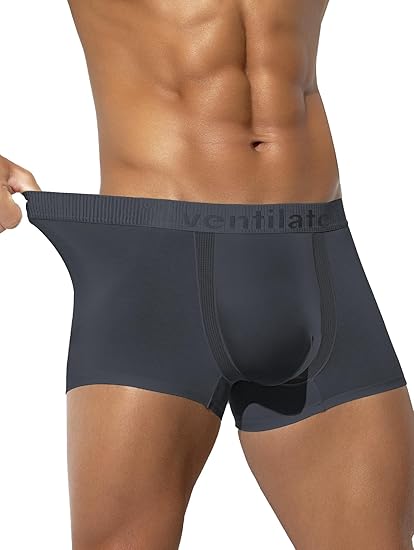 Boxer Briefs Quick Dry Trunks Breathable U-Pouch Underpants