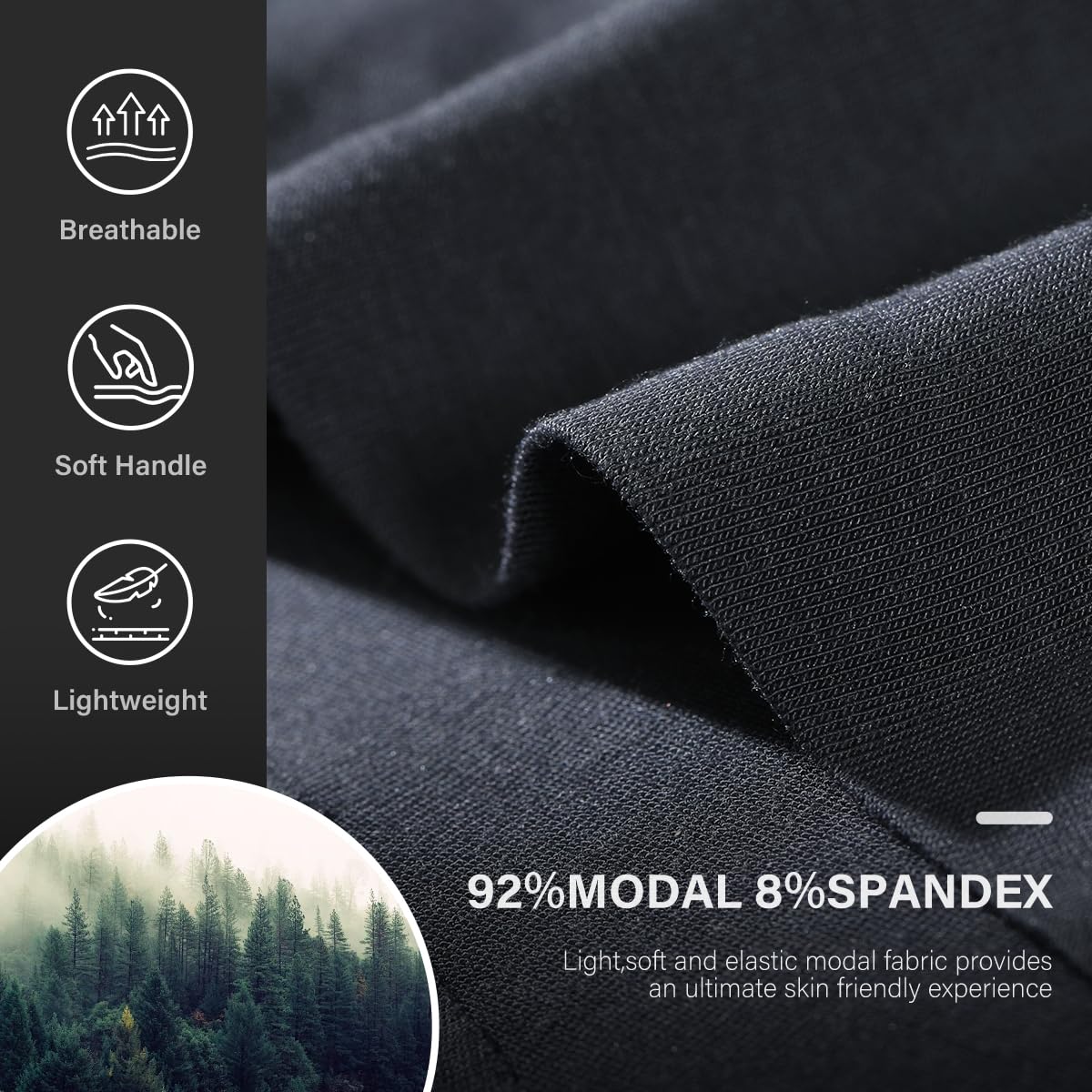 Herren seidige Boxershorts Unterhose