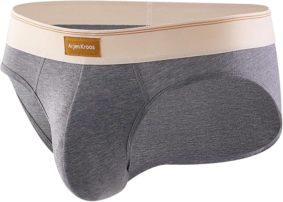 Arjen Kroos - Arjen Kroos Men's Cotton Underwear Moisture Wicking Briefs Anti - chafing Underpants - Arjen Kroos - Grey - AK303303S
#color_grey