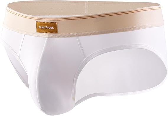 Arjen Kroos - Arjen Kroos Men's Cotton Underwear Moisture Wicking Briefs Anti - chafing Underpants - Arjen Kroos - White - AK303302S
#color_white