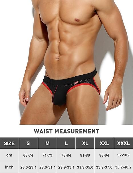 Arjen Kroos - Men's Jockstrap Sexy Mesh Jock Strap Athletic Underwear - Arjen Kroos - Black - AK700301S
#color_black