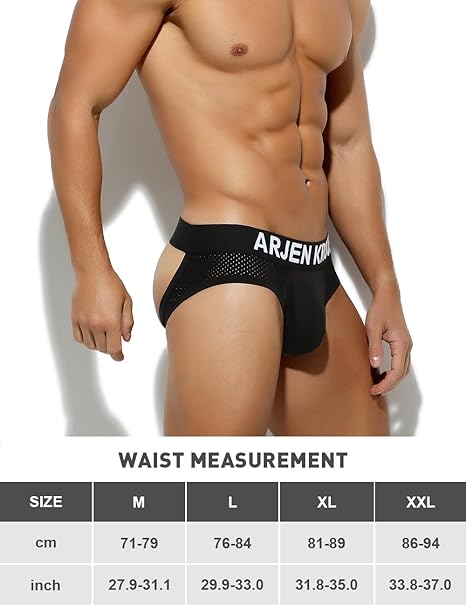 Men's Jockstrap Underwear Sexy Mesh Jock Strap