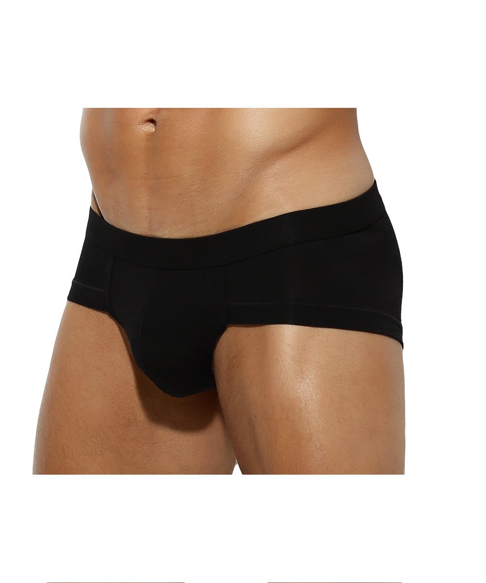 Arjen Kroos - Men's Sexy Breathable Boxer Trunks - Arjen Kroos - Black - AK214601S
#color_black
