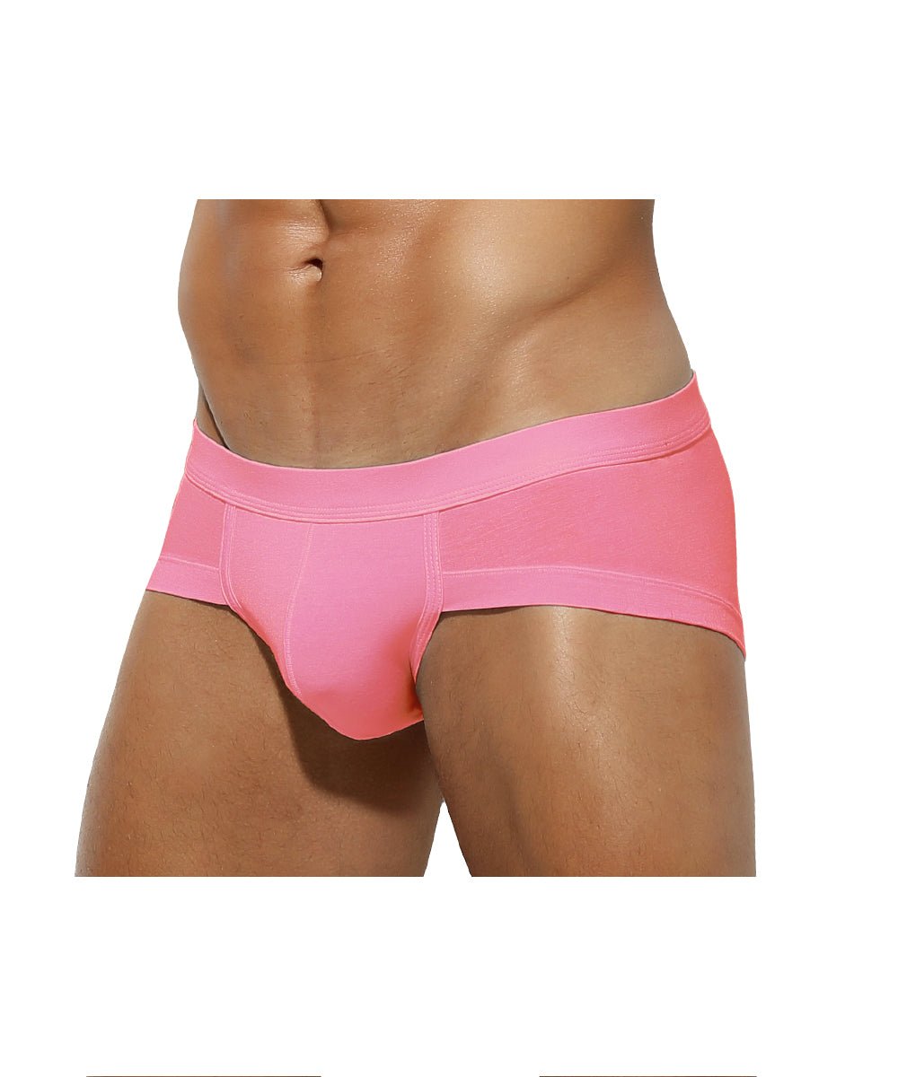 Arjen Kroos - Men's Sexy Breathable Boxer Trunks - Arjen Kroos - Pink - AK214610S
#color_pink