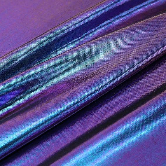 Arjen Kroos - Men's Sexy Shiny Metallic T-Shirts Short Sleeve Sparkly Shirts Disco Holographic Tops - Arjen Kroos - Purple - CK335449S
#color_purple