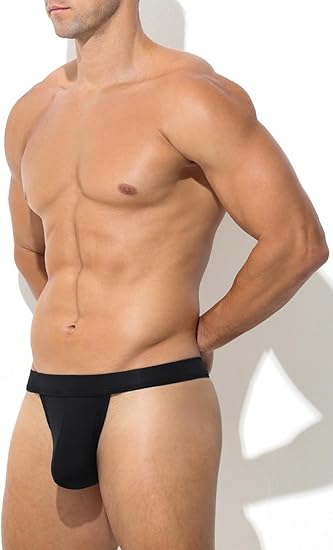 Herren Sexy Tanga Low Rise G-String Beutel Unterwäsche Bikini