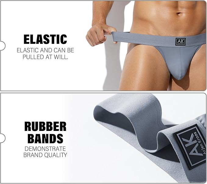 Arjen Kroos - Sexy Low Rise T - Back Thong - Arjen Kroos - Grey - AK404903S
#color_grey