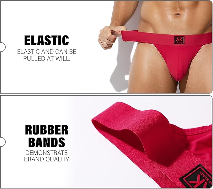 Arjen Kroos - Sexy Low Rise T - Back Thong - Arjen Kroos - Red - AK404905S
#color_red