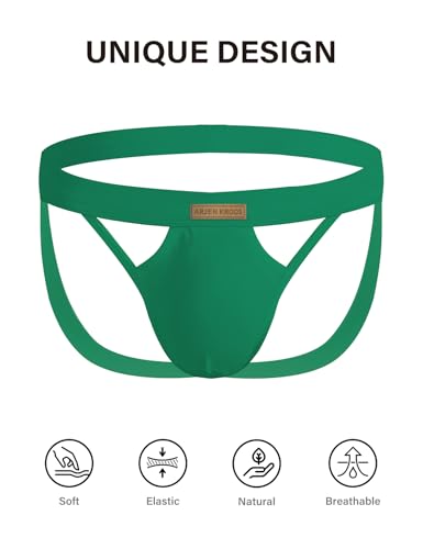 Men's Jockstrap Athletic Supporter Youth Breathable Cotton Underwear