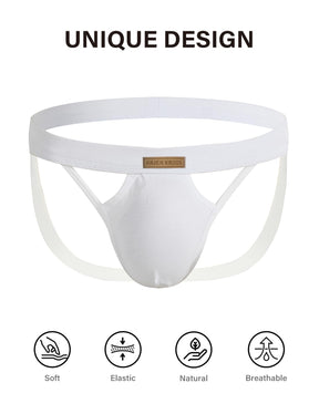 Men's Jockstrap Athletic Supporter Youth Breathable Cotton Underwear