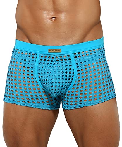 Men's Sexy Breathable Mesh Boxer Briefs