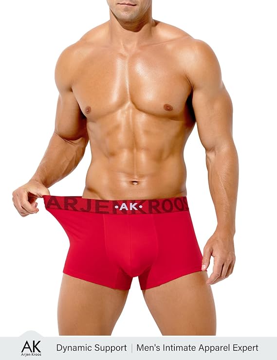 Breathable Cotton Trunks Underwear for Men
