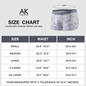 Men's Boxer Briefs - Silky Breathable Underwear for Men