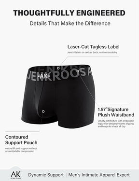 Breathable Cotton Trunks Underwear for Men
