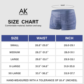 Men's Boxer Briefs - Silky Breathable Underwear for Men