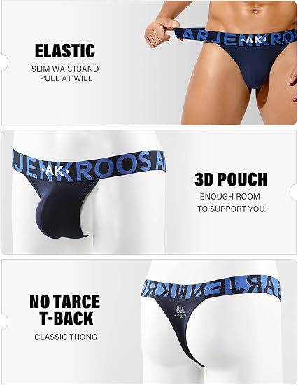 Mens Thong Low Rise Sexy Underwear Pouch Lingerie G-string