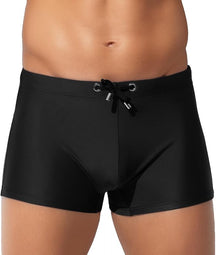 Men's Bikini Swimwear Tight Square Leg Swim Trunks Swimsuit