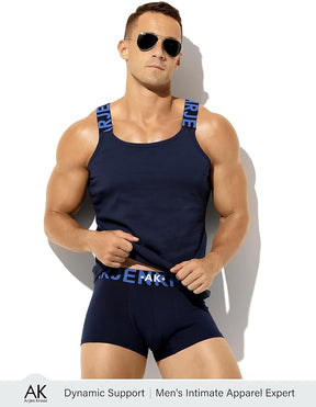 Breathable Cotton Trunks Underwear for Men