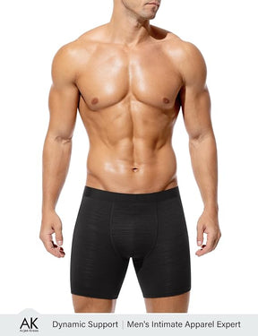 Mens Compression Underwear Moisture Wicking Boxer Briefs