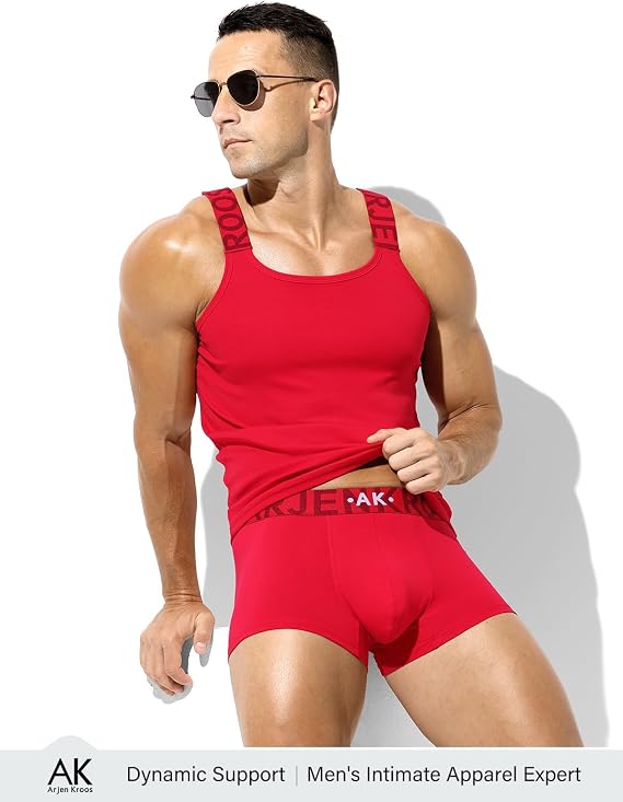Breathable Cotton Trunks Underwear for Men
