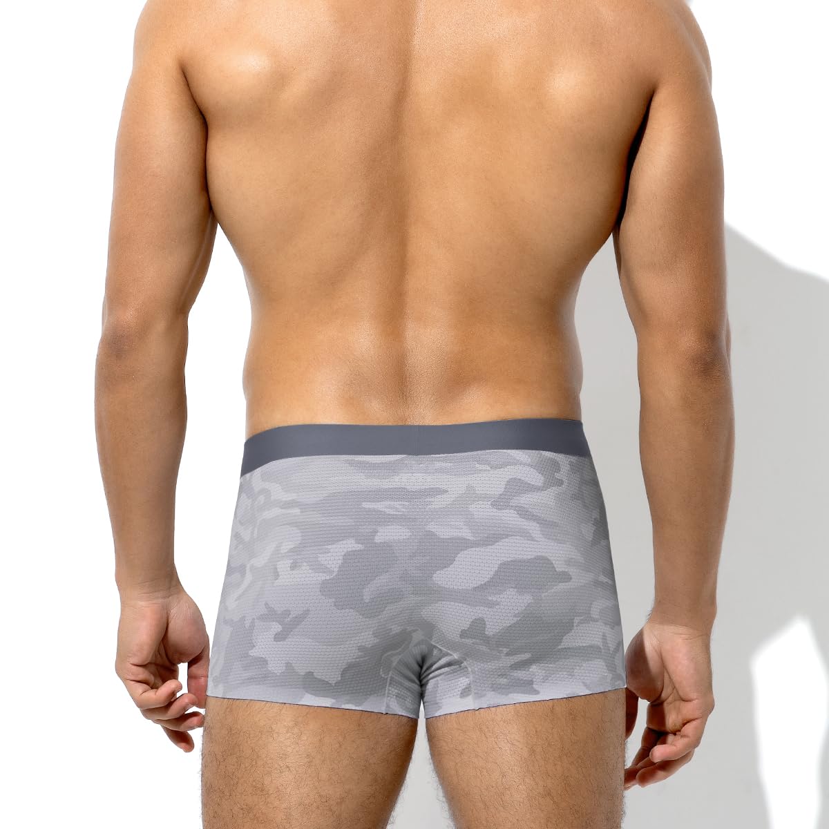 Men's Boxer Briefs - Silky Breathable Underwear for Men