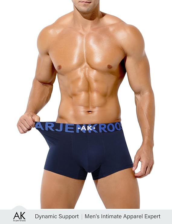 Breathable Cotton Trunks Underwear for Men