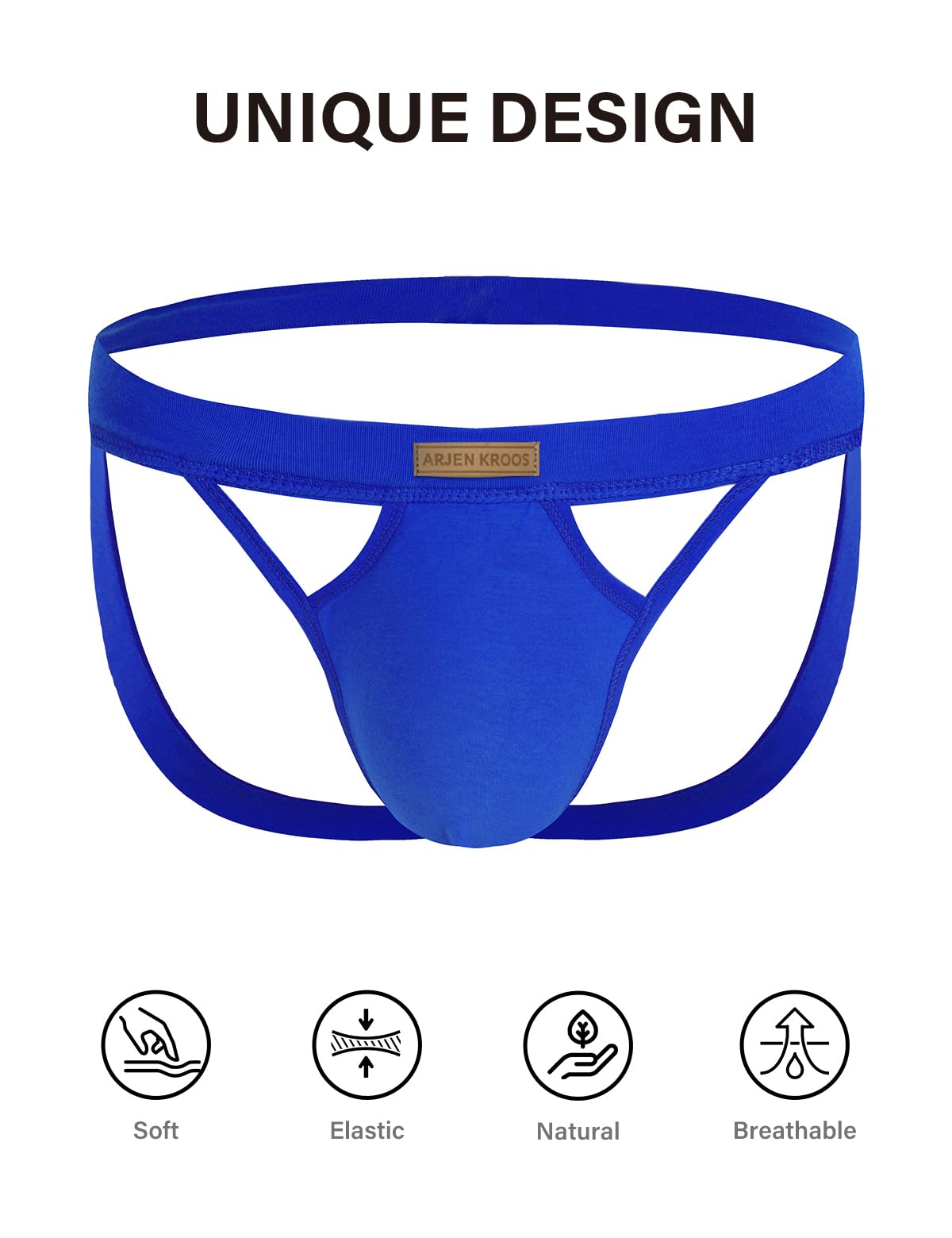 Men's Jockstrap Athletic Supporter Youth Breathable Cotton Underwear