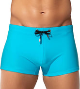 Men's Bikini Swimwear Tight Square Leg Swim Trunks Swimsuit