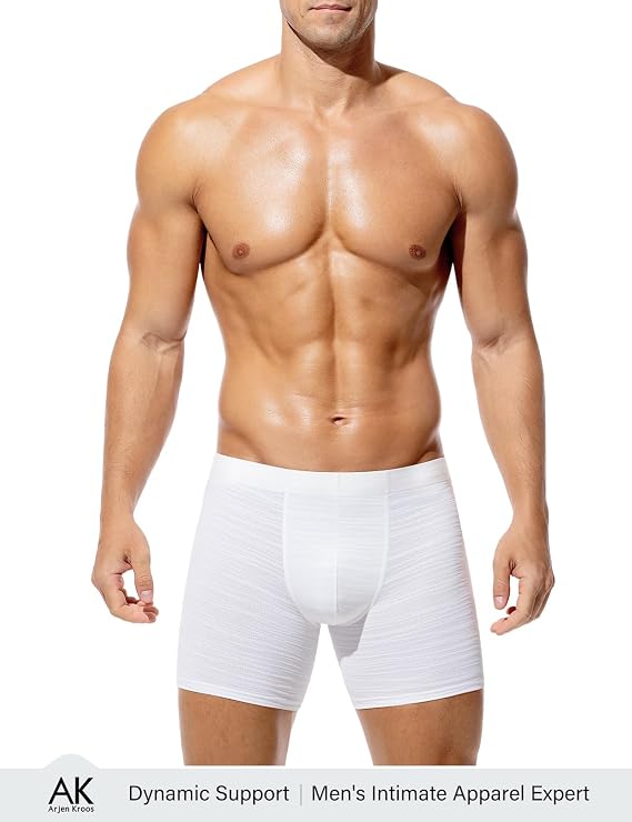 Mens Compression Underwear Moisture Wicking Boxer Briefs