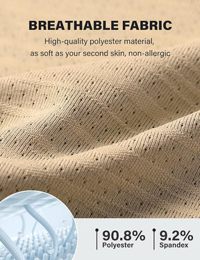 Mens Compression Underwear Moisture Wicking Boxer Briefs